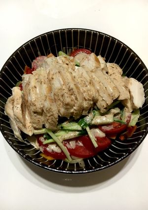 鶏胸肉で！なんちゃって棒棒鶏-レシピのメイン写真
