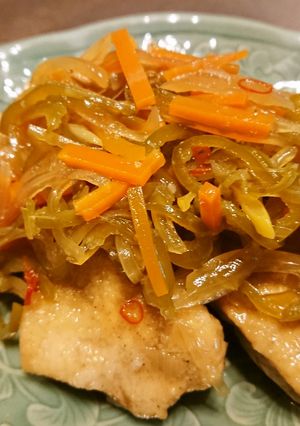 鶏むね肉の南蛮漬け-レシピのメイン写真