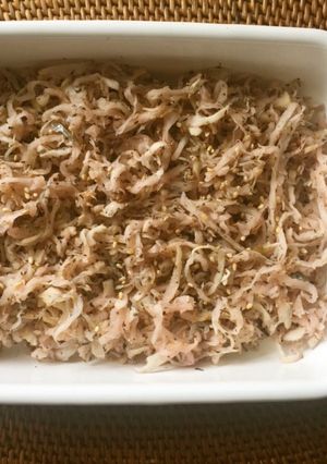 切干とじゃこの煎り酒和え-レシピのメイン写真