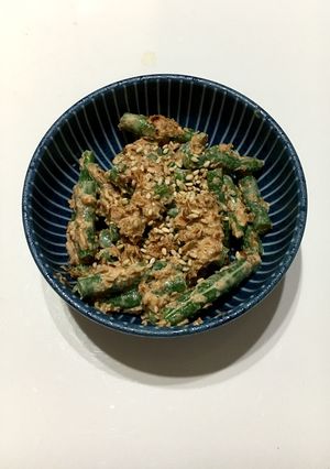 いんげんのおかかマヨ和え-レシピのメイン写真