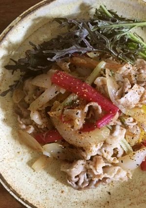 豚肉の煎り酒炒め-レシピのメイン写真