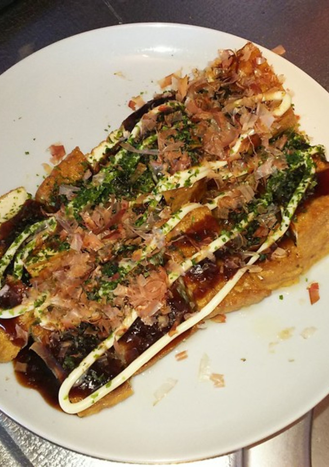 たこ焼き風の厚揚げ-レシピのメイン写真