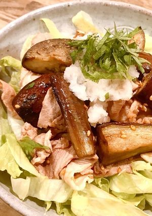 豚肉とナスの香味サラダ-レシピのメイン写真