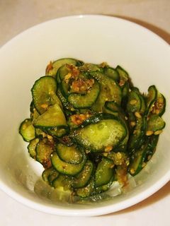 きゅうりのおかかポン酢あえ-レシピのメイン写真