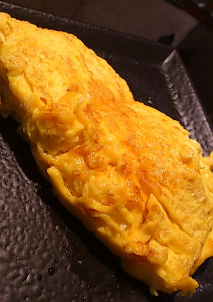◆簡単な酒のアテ・オムレツ風卵焼き◆-レシピのメイン写真