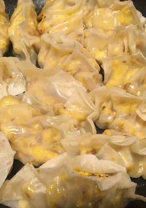 卵の消費に☆ 肉なし餃子風-レシピのメイン写真