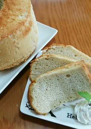 しっとりふわふわ☆里芋のシフォンケーキ-レシピのメイン写真