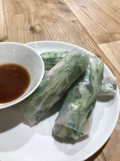 超簡単!サラダチキンで生春巻き-レシピのメイン写真