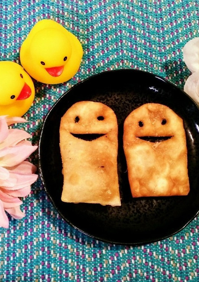 ギョーザの皮でデコ♪-レシピのメイン写真