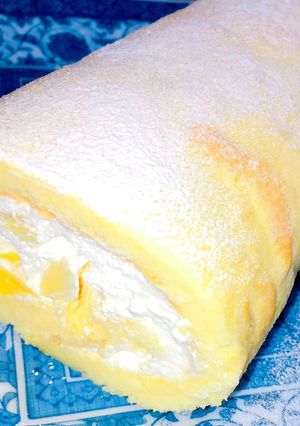 ふわふわ！ロールケーキ-レシピのメイン写真