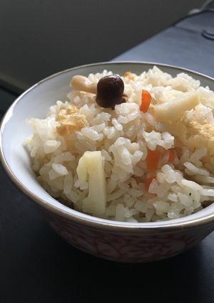 わたしの☆たけのこ入り炊き込みご飯-レシピのメイン写真