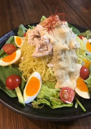 道産子定番♡ゴマだれラーメンサラダ-レシピのメイン写真