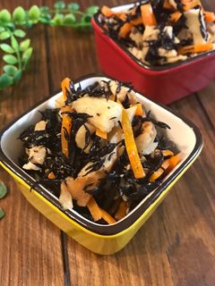 レンジで簡単♡ひじきの煮物-レシピのメイン写真
