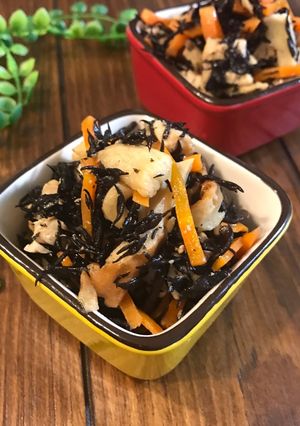 レンジで簡単♡ひじきの煮物-レシピのメイン写真