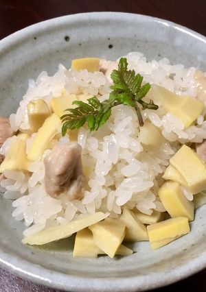 春の味覚！絶品筍蒸しおこわ♪-レシピのメイン写真