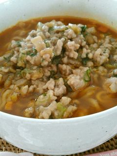 ザーサイあんかけ辛ラーメン!-レシピのメイン写真