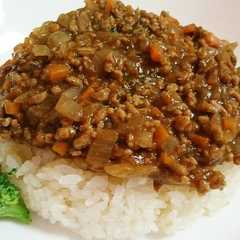 รูปของ 簡単！合い挽き肉のキーマカレー