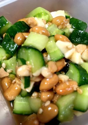 簡単納豆お通しその①-レシピのメイン写真