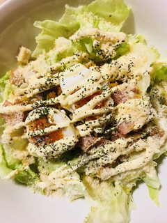 お野菜の「クルトン」で☆シーザーサラダ風-レシピのメイン写真