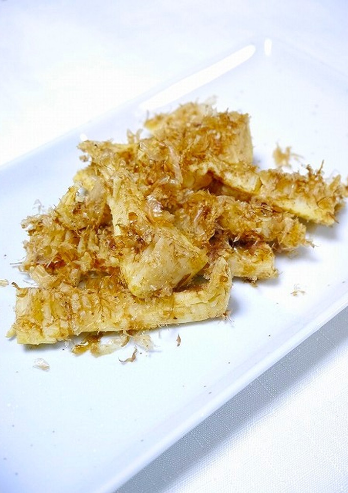 簡単！筍の穂先☆土佐煮+すりごま-レシピのメイン写真