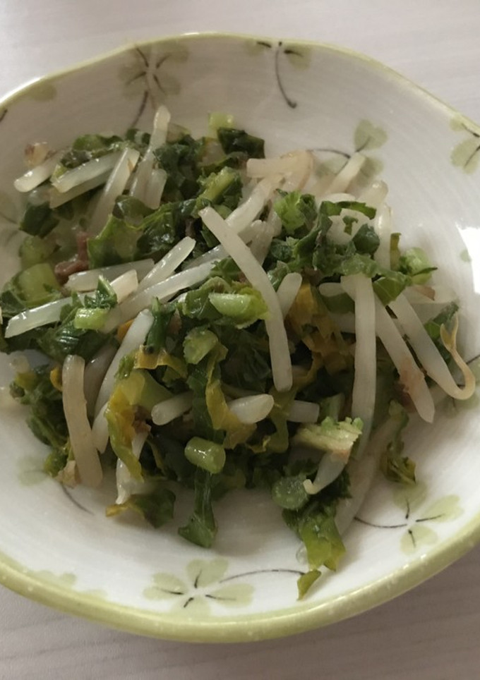 大根菜ともやしの旨々炒め-レシピのメイン写真