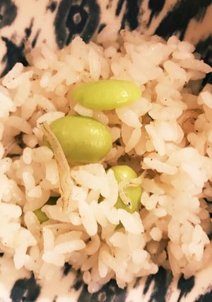 山椒が香る〜♪じゃこ枝豆ごはん-レシピのメイン写真