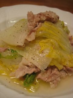 豚バラと白菜のシンプルな煮込み-レシピのメイン写真