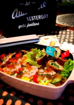 ジュレのタレで♡冷し中華弁当☆-レシピのメイン写真