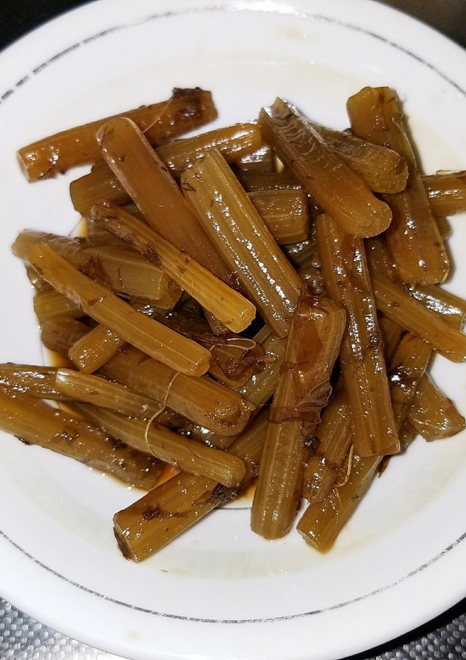 フキの煮物-レシピのメイン写真