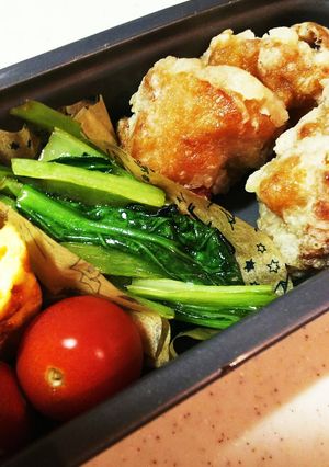 お弁当に！小松菜の炒めナムル-レシピのメイン写真