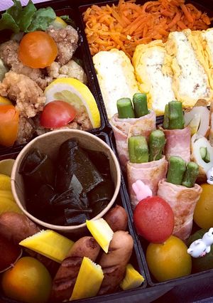 ♪お花見弁当♡メモ　おかず♪-レシピのメイン写真