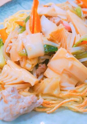 ぱりっと香ばし麺のあんかけ焼きそば-レシピのメイン写真