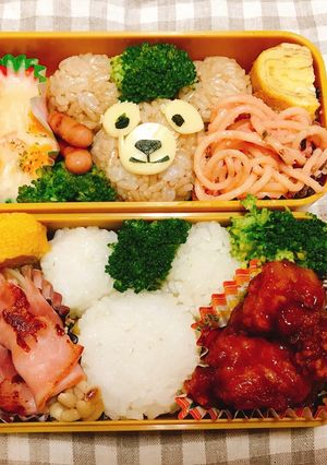 小学生・中学生応援ダッフィー弁当☆98-レシピのメイン写真