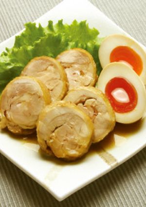 簡単鶏チャーシューと味付け玉子-レシピのメイン写真