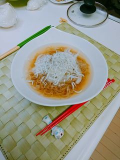 今が旬、新玉ねぎとしらすの冷麺-レシピのメイン写真
