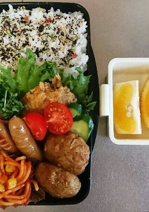 中学生男子♂お弁当⑱-レシピのメイン写真