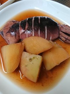 新じゃがとイカの煮物-レシピのメイン写真