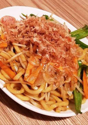 焼きうどん~醤油味~-レシピのメイン写真