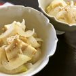新玉ねぎとお麩の酢味噌和え