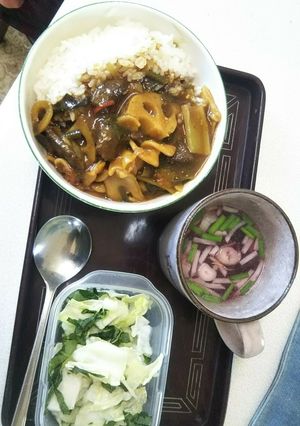 我家カレーセット（血管ダイエット1230-レシピのメイン写真