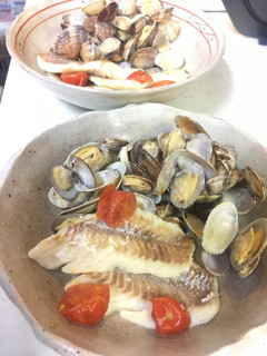 白身魚とアサリの白ワイン蒸し-レシピのメイン写真