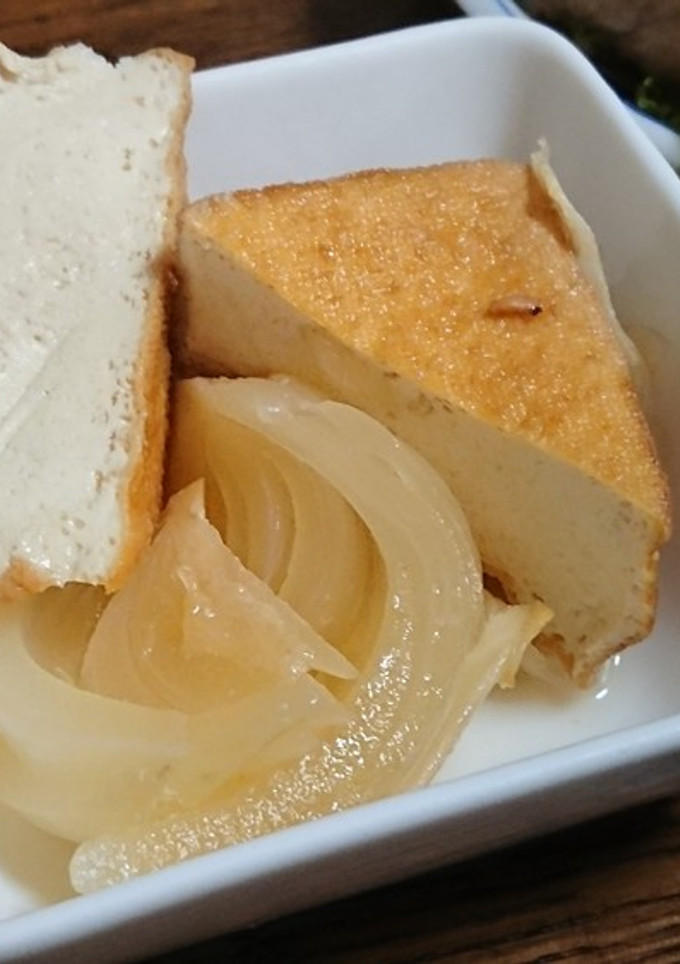 上品なお味❤️厚揚げとオニオンの煮しめ-レシピのメイン写真