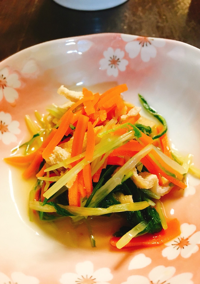 かきもと家の水菜のお浸し-レシピのメイン写真