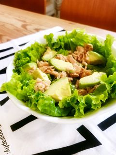 レタスとアボカドの塩だれツナサラダ-レシピのメイン写真