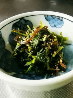 大根葉っぱと塩昆布の佃煮風 -レシピのメイン写真