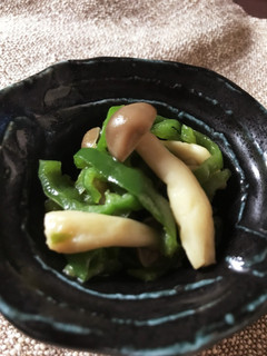 ピーマンとしめじの常備菜-レシピのメイン写真