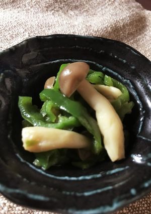 ピーマンとしめじの常備菜-レシピのメイン写真