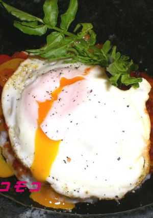 石焼きロコモコ-レシピのメイン写真
