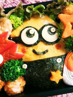 ミニオンズ弁当☆春遠足バージョン-レシピのメイン写真