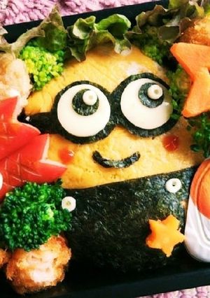 ミニオンズ弁当☆春遠足バージョン-レシピのメイン写真